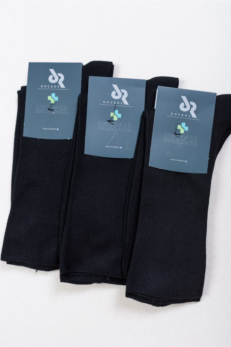 Cotton socks without elastic DOUROS 204 3 PACK Cotton socks without elastic DOUROS 204 3 PACK