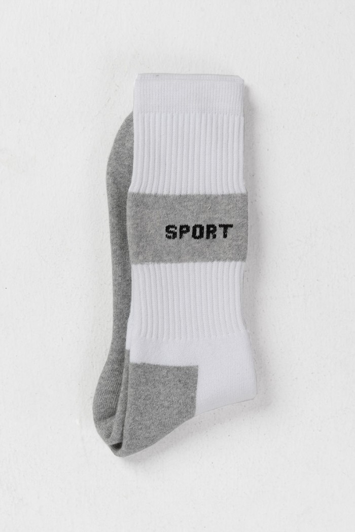 Sports socks DOUROS Sport White and Black 477