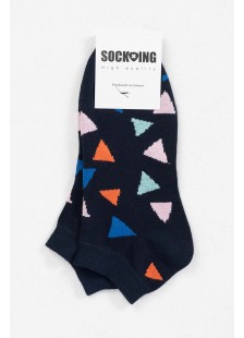Short socks socks socks with triangle patterns Short socks socks socks with triangle patterns