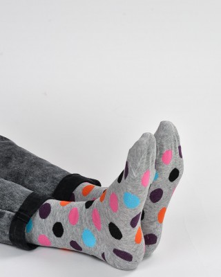 Women's Thin Socks NEW GREY Poa