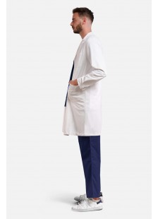 Medical apron male Dr Scrub White LABCOATM01 Medical apron male Dr Scrub White LABCOATM01