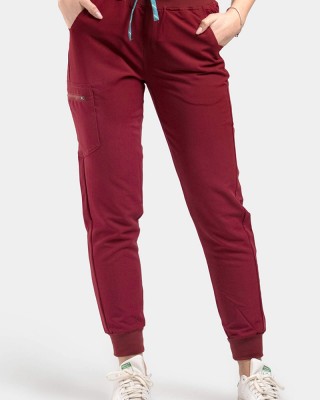 Women's medical pants Dr Scrub Bordeaux PRS01PFBU