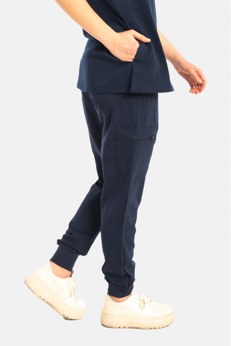 Women's medical pants Dr Scrub Navy PRS01PFNA