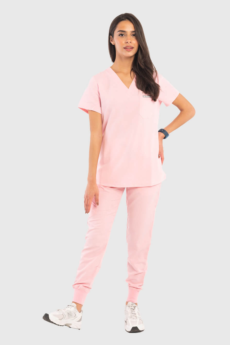 Medizinische Damenhose Dr Scrub Rosa PRS01PFPI Medizinische Damenhose Dr Scrub Rosa PRS01PFPI