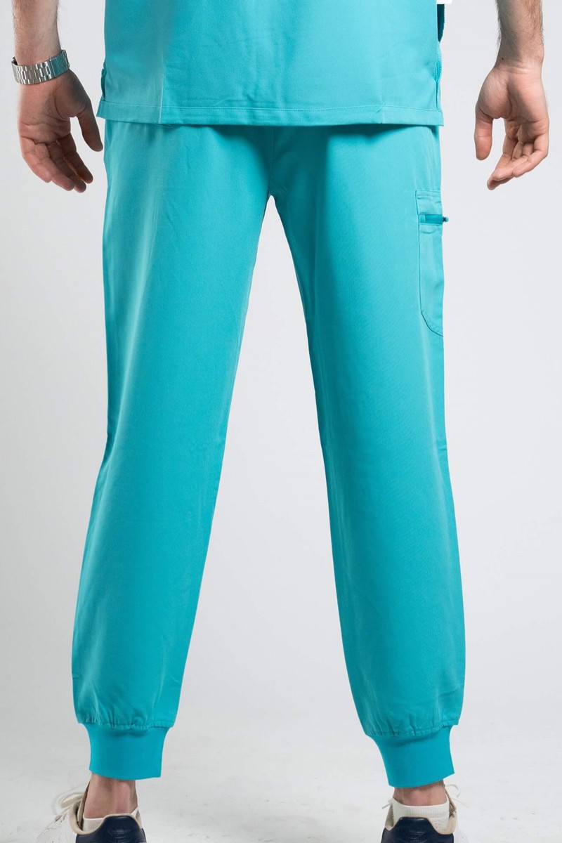 Men's trousers Dr Scrub Petrol PRS01PMTE