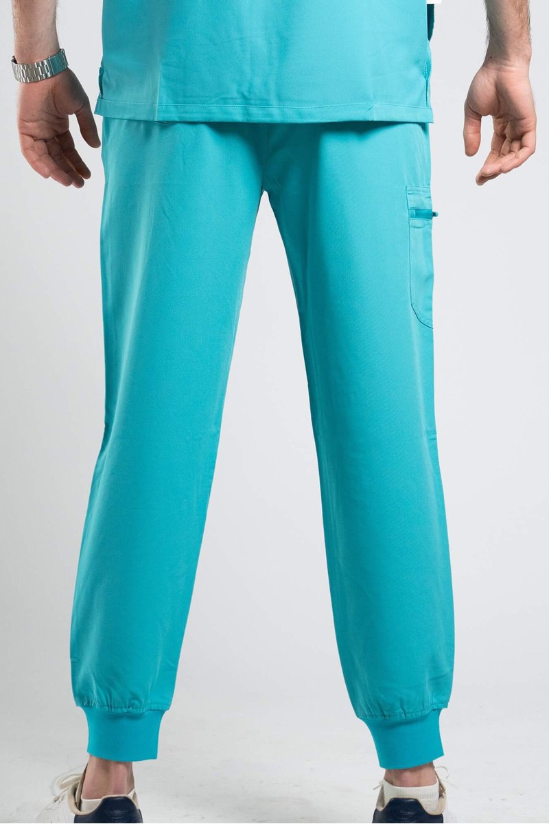 Men's trousers Dr Scrub Petrol PRS01PMTE