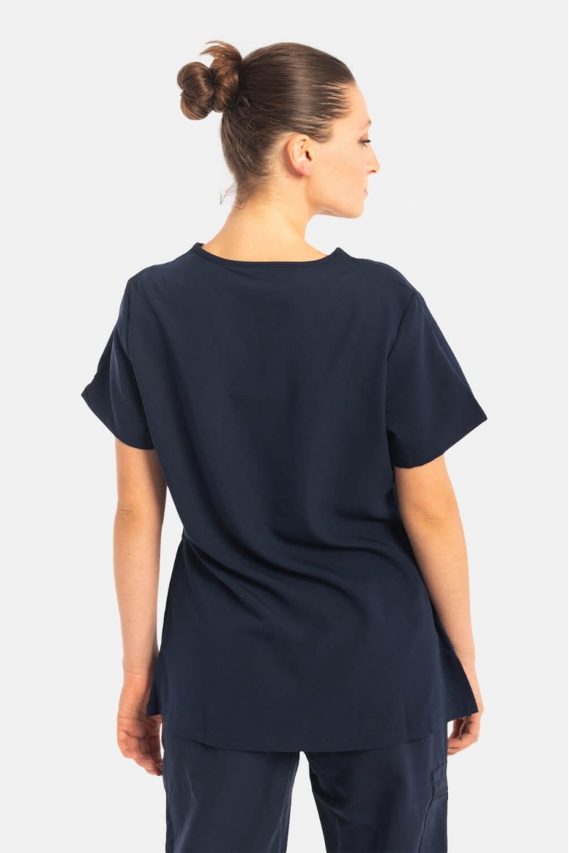 Medizinische Damenbluse Dr Scrub Navy PRS01TFNA Medizinische Damenbluse Dr Scrub Navy PRS01TFNA