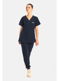 Medizinische Damenbluse Dr Scrub Navy PRS01TFNA Medizinische Damenbluse Dr Scrub Navy PRS01TFNA