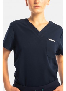 Medizinische Damenbluse Dr Scrub Navy PRS01TFNA Medizinische Damenbluse Dr Scrub Navy PRS01TFNA