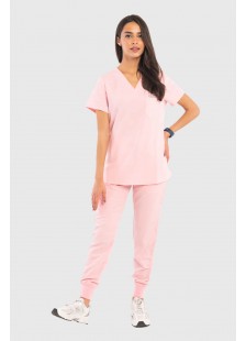 Women's Medical Blouse Dr Scrub Pink PRS01TFPI Women's Medical Blouse Dr Scrub Pink PRS01TFPI