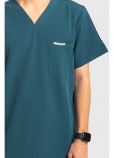 Medizinisches Herrenhemd Dr Scrub Cypress Grün PRS01TMCA Medizinisches Herrenhemd Dr Scrub Cypress Grün PRS01TMCA