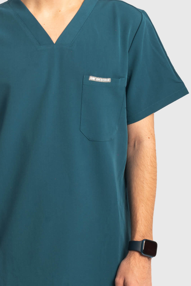 Medizinisches Herrenhemd Dr Scrub Cypress Grün PRS01TMCA Medizinisches Herrenhemd Dr Scrub Cypress Grün PRS01TMCA