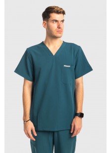 Medizinisches Herrenhemd Dr Scrub Cypress Grün PRS01TMCA Medizinisches Herrenhemd Dr Scrub Cypress Grün PRS01TMCA