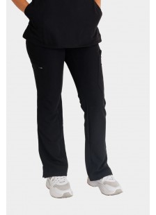 Medizinische Damenhose Dr Scrub Schwarz PRS03PFBK