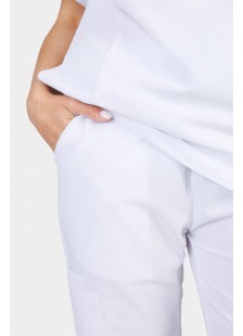 Medizinische Damenhose Dr Scrub Weiß PRS04PFWH Medizinische Damenhose Dr Scrub Weiß PRS04PFWH