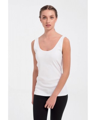 Γυναικεία φανέλα ELEANA Φαρδιά Ράντα ΜΑΥΡΟ ΛΕΥΚΟ