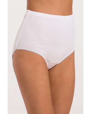 Klassischer Schlüpfer in voller Länge ELEANA Externer Gummizug