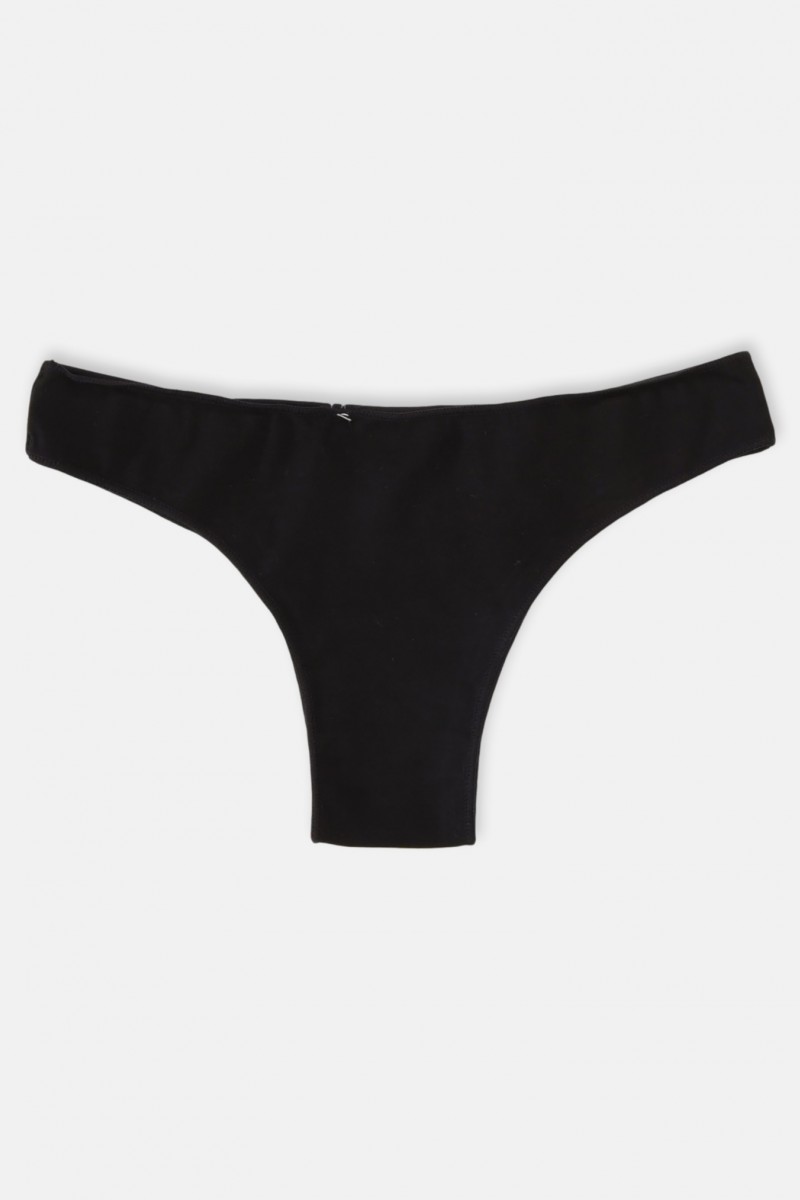 Solid Color Brazilian Underwear 9 Pack Black White Beige