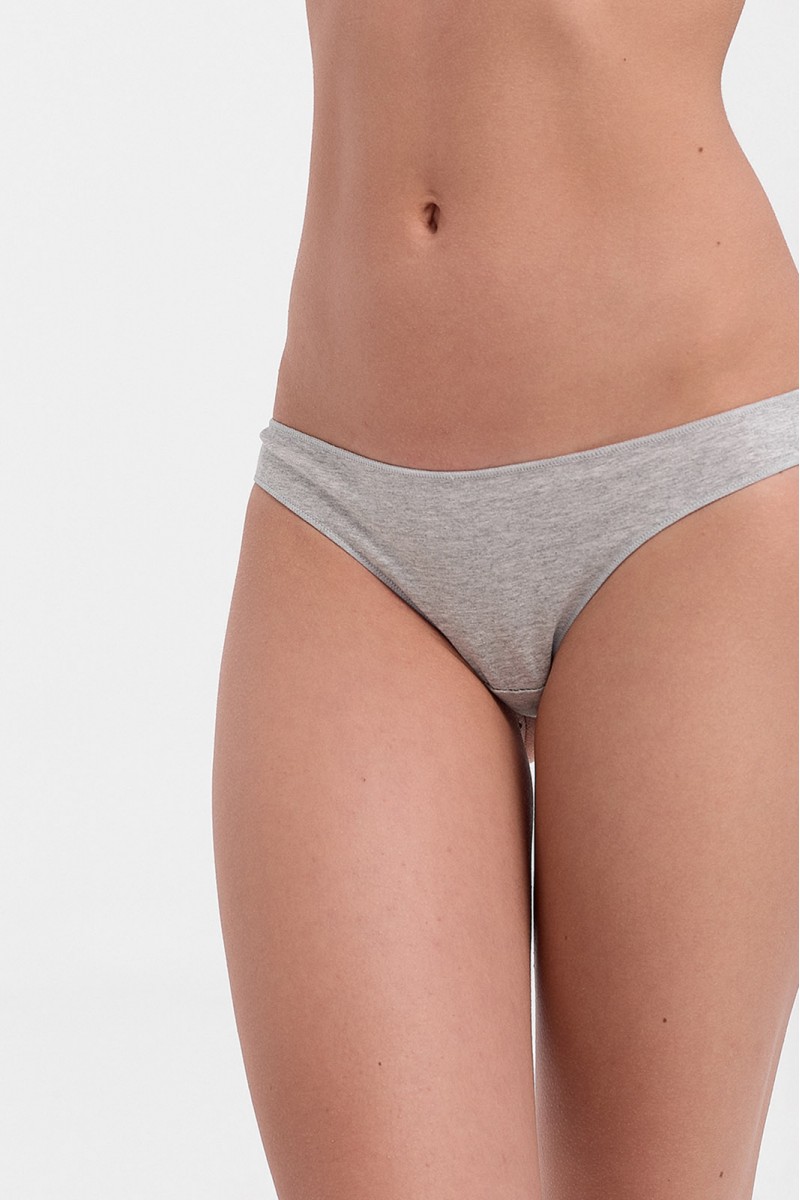 Women's thong monochrome