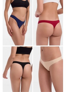 Women's thong monochrome
