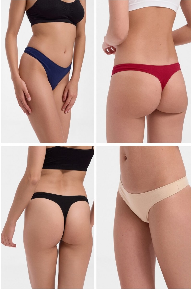 Women's thong monochrome
