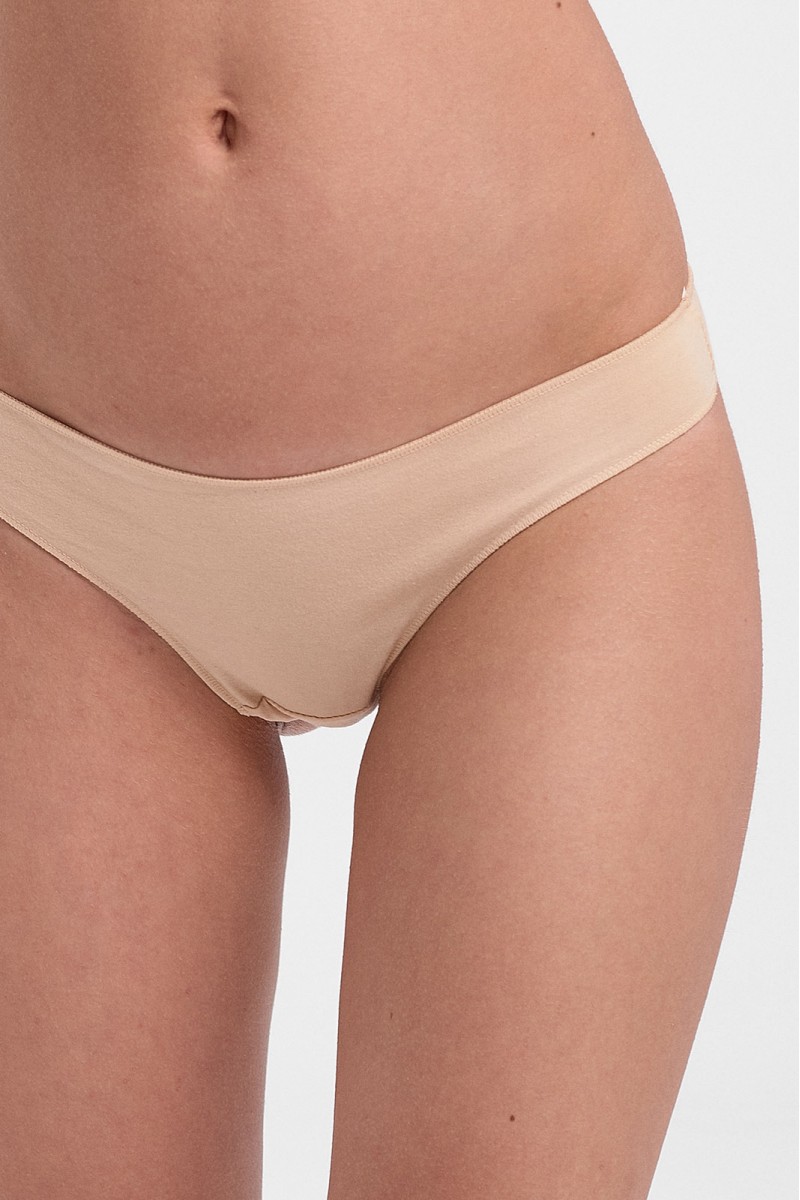 Women's Underwear Thong POWER FLOWER 6 Pack White Beige Women's Underwear Thong POWER FLOWER 6 Pack White Beige