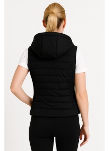 WOMEN'S SLEEVELESS JACKET JACKET EWINKER BLACK WOMEN'S SLEEVELESS JACKET JACKET EWINKER BLACK