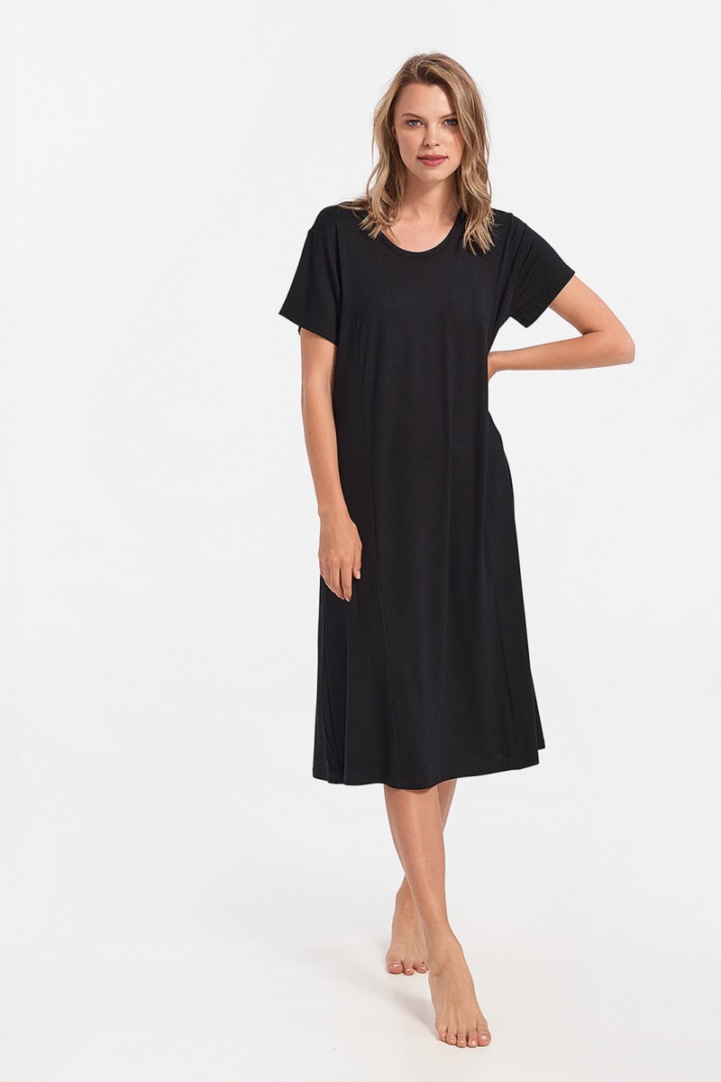 Short sleeve dress ANS BLACK 289