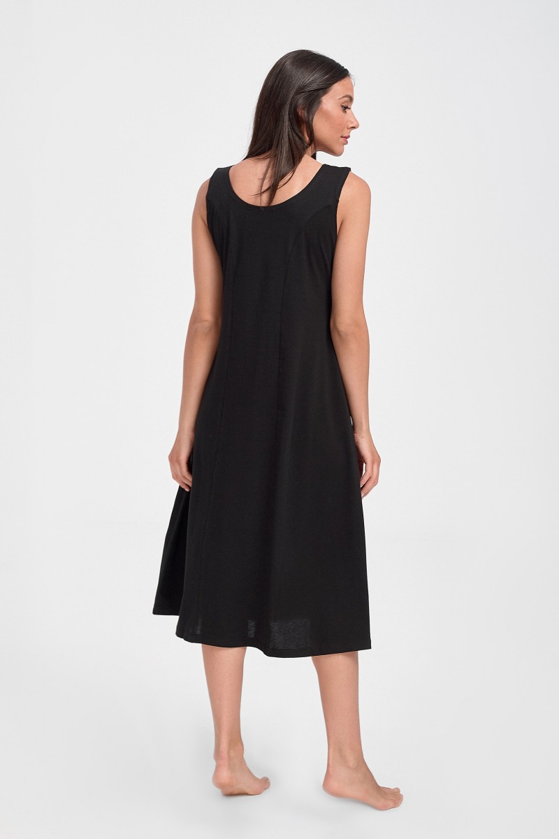 Sleeveless dress ANS Black 285