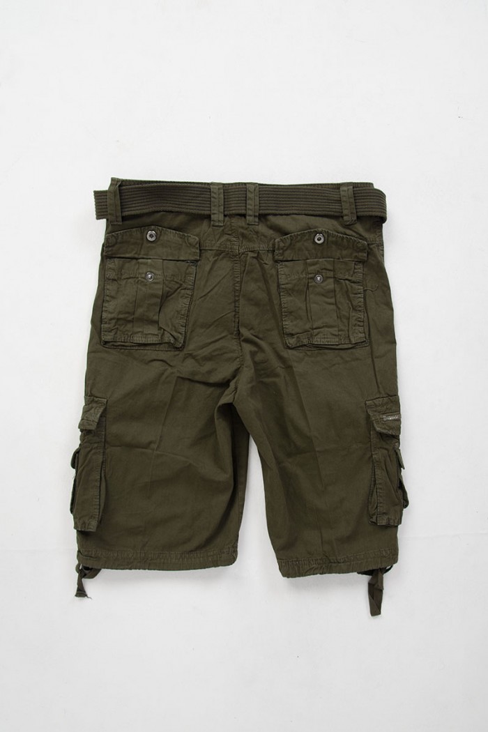 Men's FOREX Cargo Bermuda shorts with belt 2102