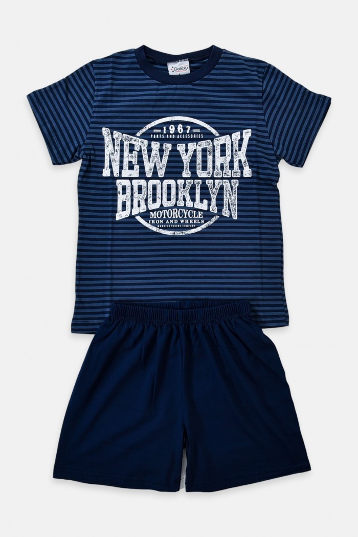 Summer pajamas boy GALAXY New York 2021