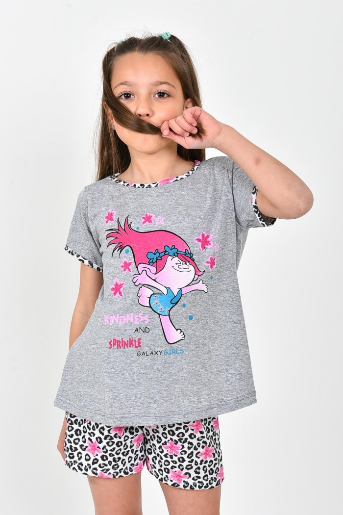 Children's pajamas GALAXY SPRINKLE GREY
