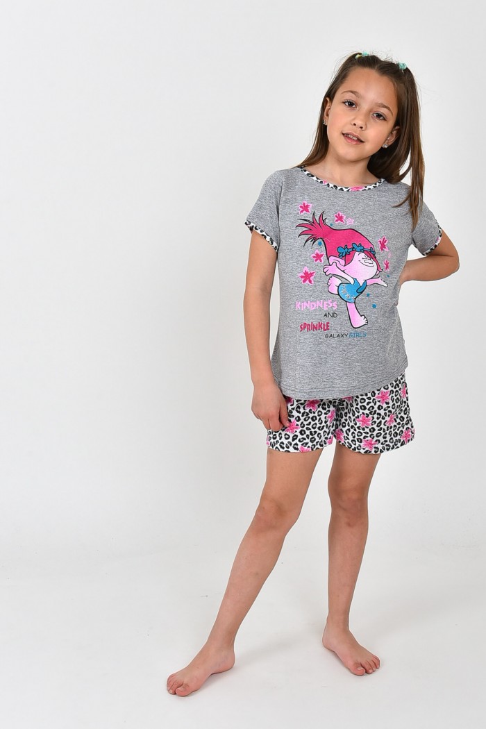 Children's pajamas GALAXY SPRINKLE GREY