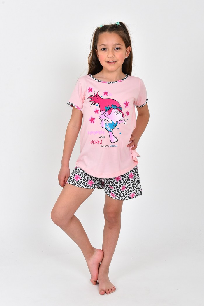 Children's pajamas GALAXY SPRINKLE PINK