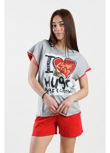 TEENAGER SCHLAFANZUG FÜR MÄDCHEN GALAXY 300 18 GRAU TEENAGER SCHLAFANZUG FÜR MÄDCHEN GALAXY 300 18 GRAU