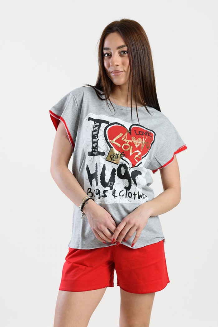 TEENAGE PAJAMAS FOR GIRL GALAXY 300 18 GREY