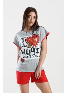 TEENAGER SCHLAFANZUG FÜR MÄDCHEN GALAXY 300 18 GRAU TEENAGER SCHLAFANZUG FÜR MÄDCHEN GALAXY 300 18 GRAU
