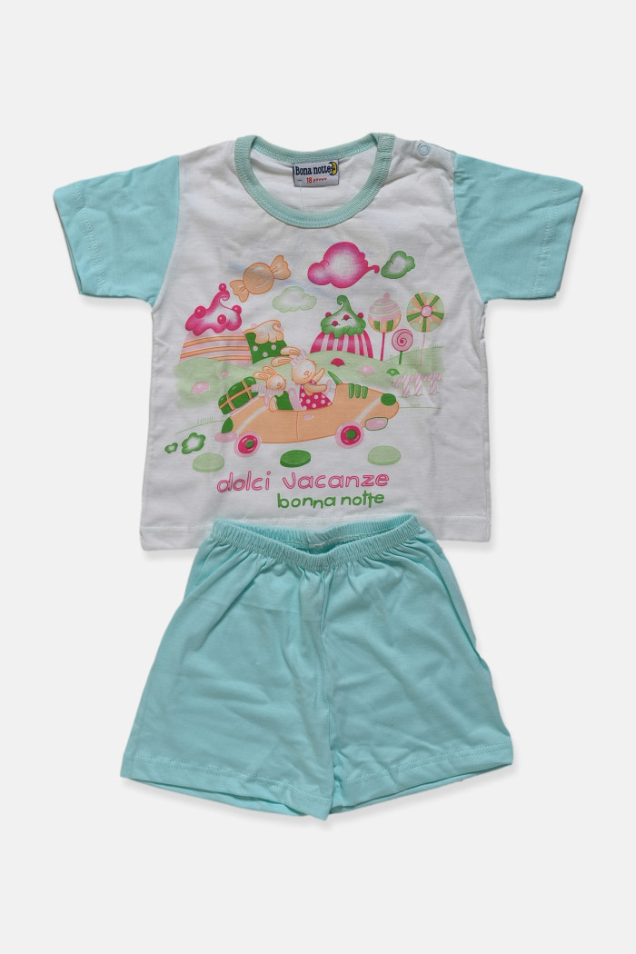 Baby-Schlafanzug Bonna Notte Vacanze 52 153
