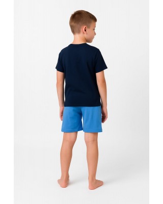 Summer pajamas boy GALAXY PASTE NAVY