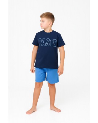 Summer pajamas boy GALAXY PASTE NAVY