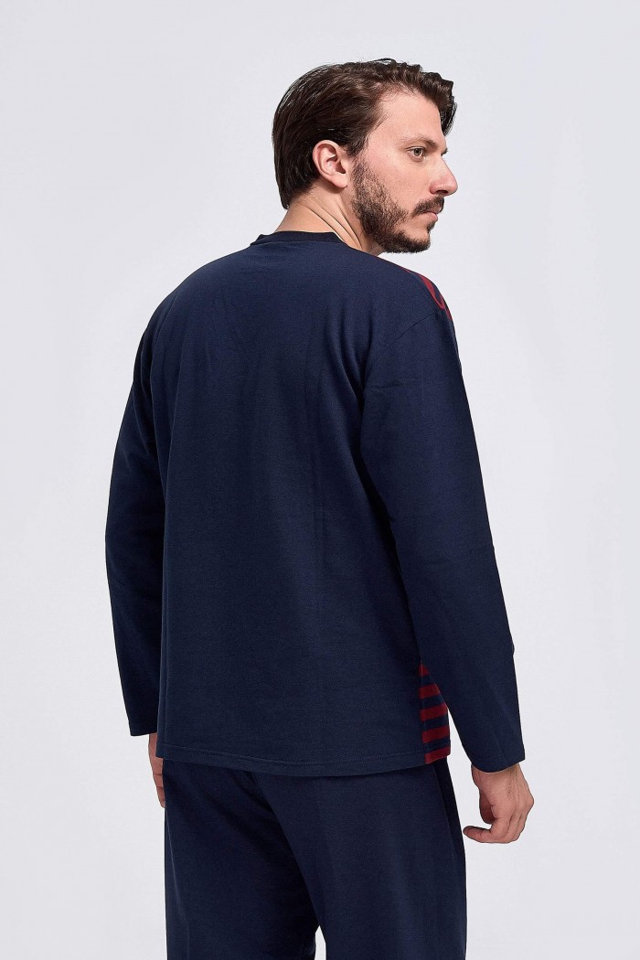 Spring - autumn Men's pajamas LION