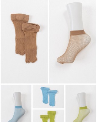 Kurze Damensocken Socken mit Netz GALLIA 194