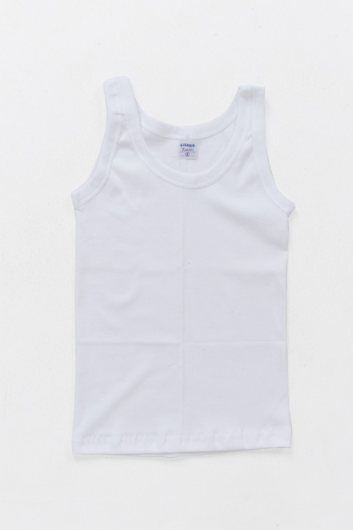 Kinderwesten mit Riemen GIORGIO Weiß