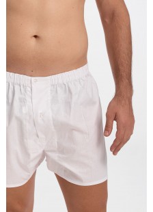 Herren-Stoff-Boxershorts MASCOT Weiß Herren-Stoff-Boxershorts MASCOT Weiß