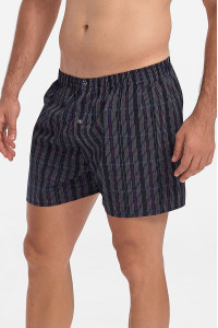 Men's Boxers MASCOT Fabric Striped Navy