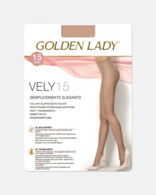 Delicate tights GOLDEN LADY VELY 15 DEN 2 PACK