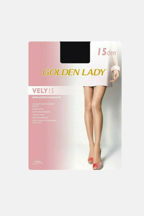 Delicate tights GOLDEN LADY VELY 15 DEN 2 PACK