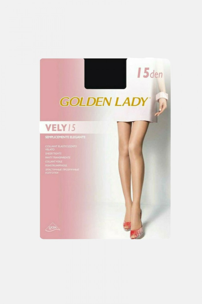 Delicate tights GOLDEN LADY VELY 15 DEN 2 PACK