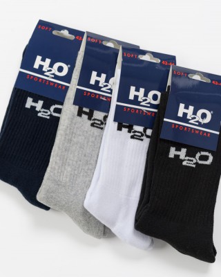 Sports Socks H2O Multicolor 4 Pack