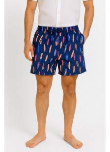 Men's swimwear shorts HALECO ST-24238 BLUE DROPS Men's swimwear shorts HALECO ST-24238 BLUE DROPS